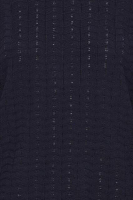 Mørkeblå  Pulz Jeans bluse