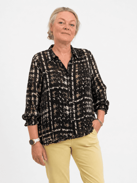 Mønstret skjorte fra Peace Heart Joy