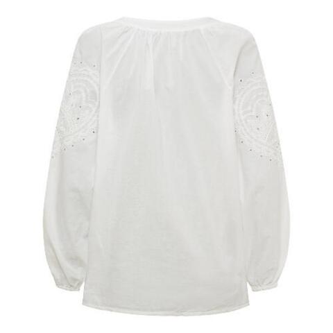 Hvid Marta du chateau skjortebluse