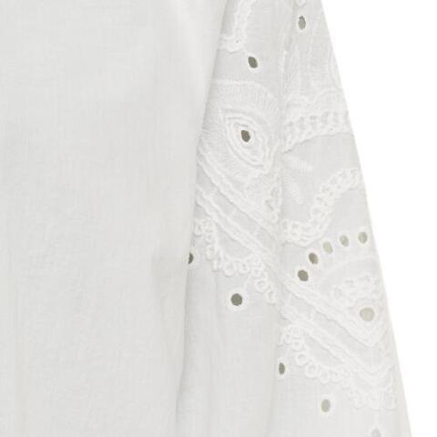 Hvid Marta du chateau skjortebluse