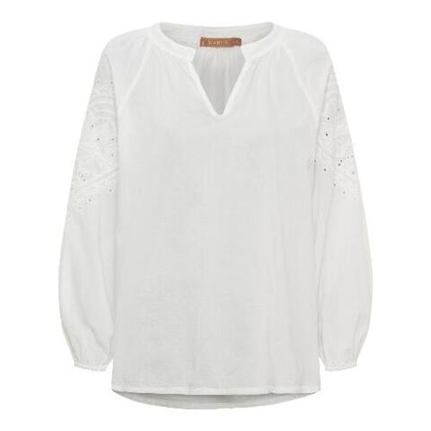 Hvid Marta du chateau skjortebluse