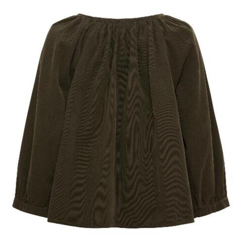 Brun Marta du chateau skjortebluse