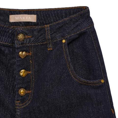 Mørkeblå jeans fra Marta du charteau
