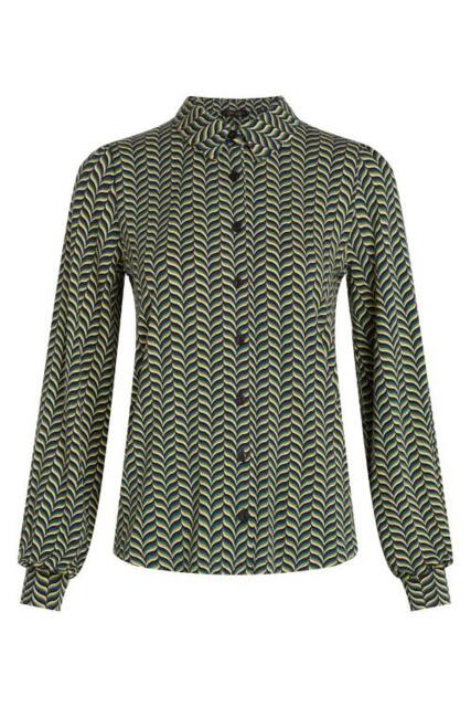 King Louie skjortebluse med print