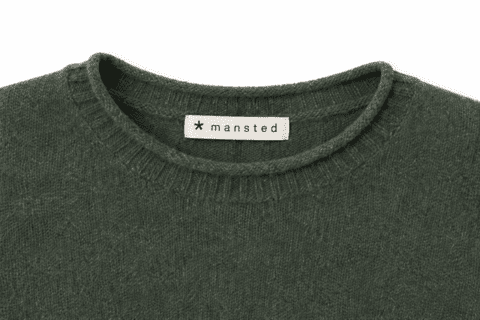 Mørkegrøn Mansted bluse i yak