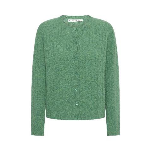 Grøn Mansted  merino Cardigan