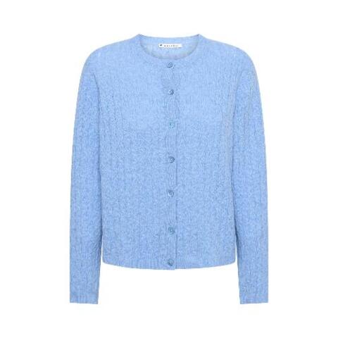 Lyseblå Mansted Merino cardigan