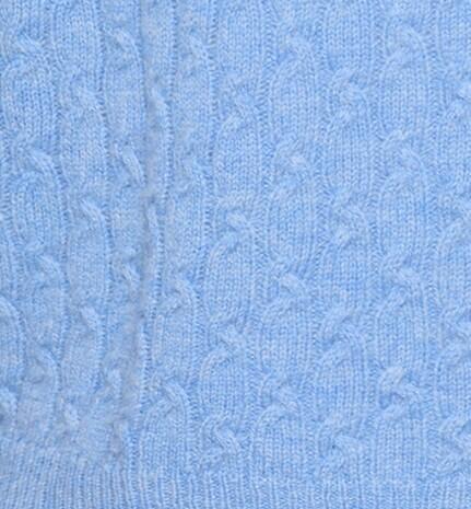 Lyseblå Mansted Merino cardigan