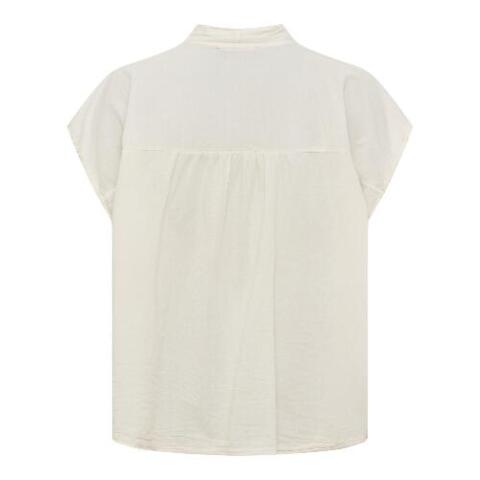 Råhvid skjortebluse fra Marta