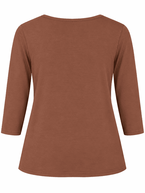 Kanelfarvet Mongul T-shirt