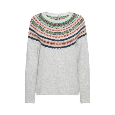 Lys grå Mansted pullover