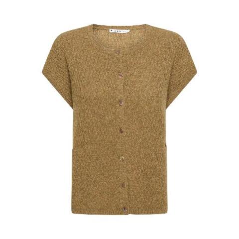 Khaki farvet  Mansted strik vest