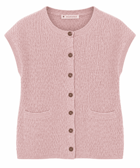 Rosa strikvest fra Mansted