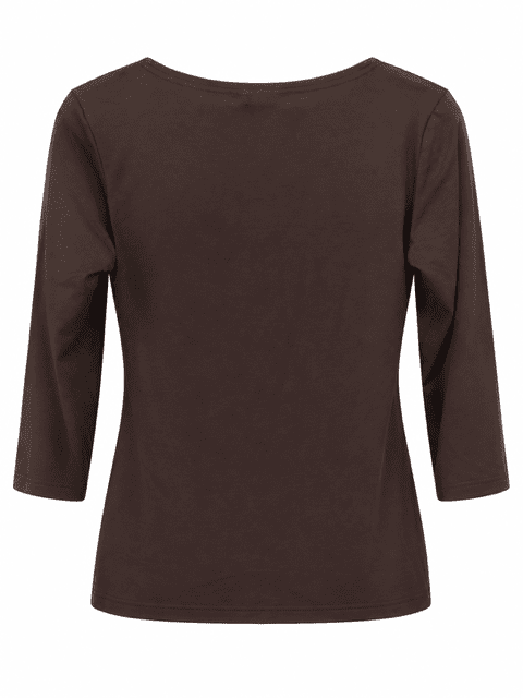 Mongul chokolade brun T-shirt
