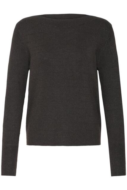 Mørkebrun Pulzjeans bluse