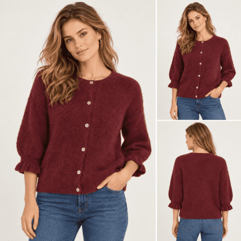 Vinrød Marta du chateau cardigan