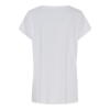 Hvid T-shirt med motiv