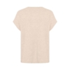 Beige uldvest fra Mansted