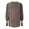 Marta skjortebluse med print