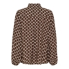 Marta skjorte med brunt print