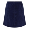 Blå fløjlsnederdel fra Marta du chateau