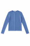Mansted cardigan i klar blå