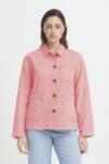 Pulzjeans denimjakke i pink