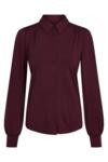 Bordeaux King Louie skjortebluse