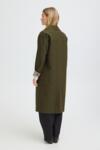 Olivengrøn Trenchcoat fra Pulz Jeans
