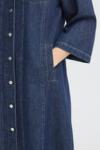Mørkeblå Pulz Jeans denimkjole