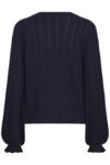 Mørkeblå  Pulz Jeans bluse