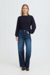 Mørkeblå  Pulz Jeans bluse