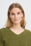 Olivengrøn Pulz Jeans bluse