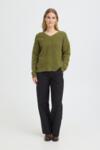 Olivengrøn Pulz Jeans bluse