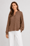 Skjortebluse fra PHJ  i grafisk print