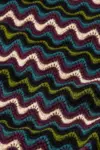 King Louie bluse med zigzag mønster