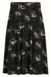 King Louie nederdel med art deco print