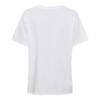 Hvid T-shirt med hund
