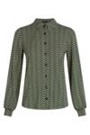 King Louie skjortebluse med print