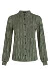 King Louie skjortebluse med print