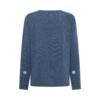 Blå Mansted bluse i merino