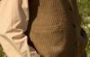 Khaki farvet  Mansted strik vest