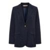 Blå nålestribet Marta blazer