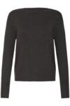 Mørkebrun Pulzjeans bluse