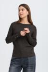 Mørkebrun Pulzjeans bluse
