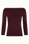 Bordeaux King Louie bluse