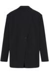 Sort Pulzjeans oversize blazer