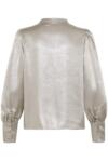 Sandfarvet skjortebluse fra Pulzjeans