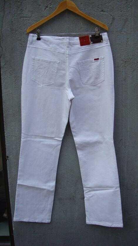 drivende Fabel Far DNY superfit jeans hvide