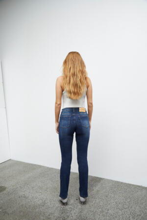 Køb Mørkeblå jeans model fra Pulz Vivi-ji.dk